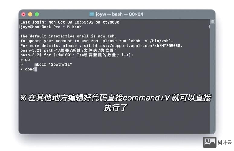 mac os x 终端命令
