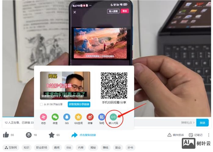 在网站中如何插入视频