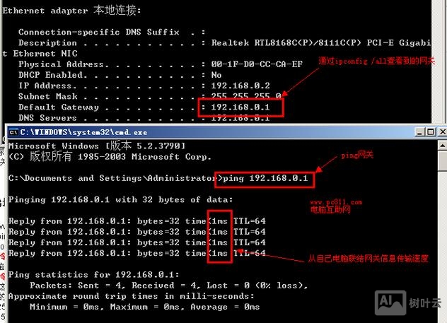 ping 命令 主机名