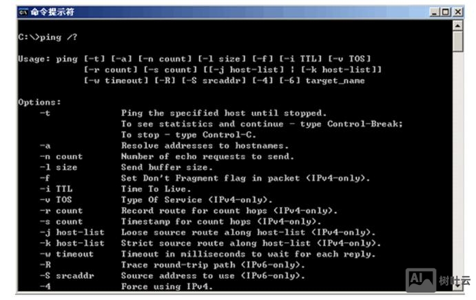 ping 命令返回值