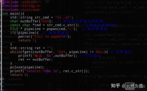 C如何调用外部命令？