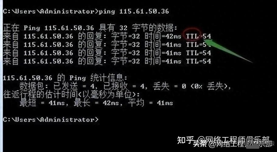 检查网络连通的命令