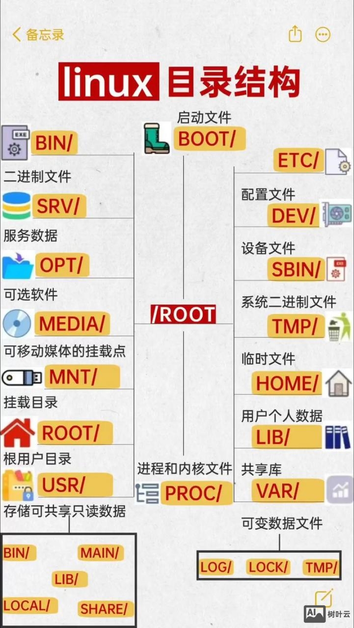 linux 查看当前目录命令