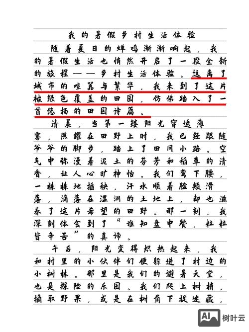 如何写出体验的文章