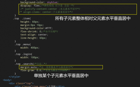 如何让div在body中完美居中？