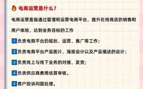 商业网站运营的关键策略与核心方法是什么？