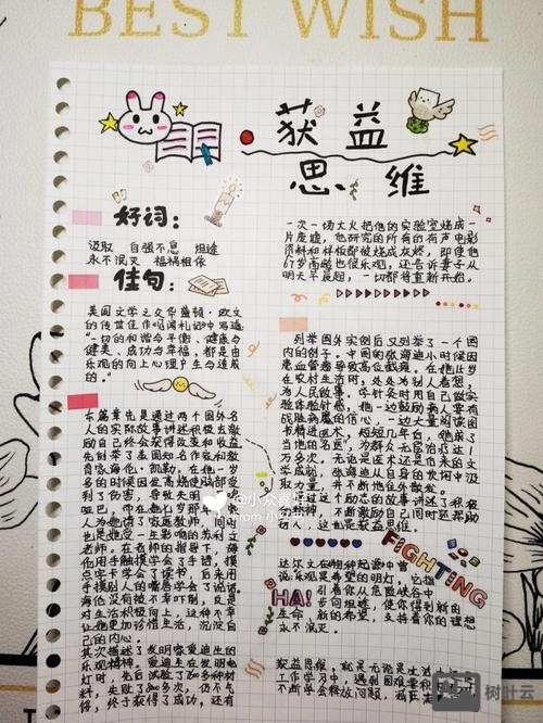 读书笔记如何排版更美