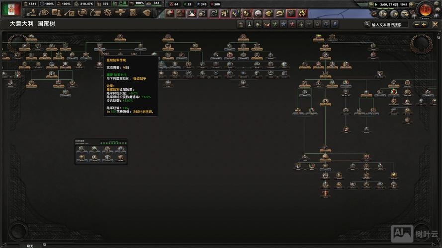 钢铁雄心4 命令台