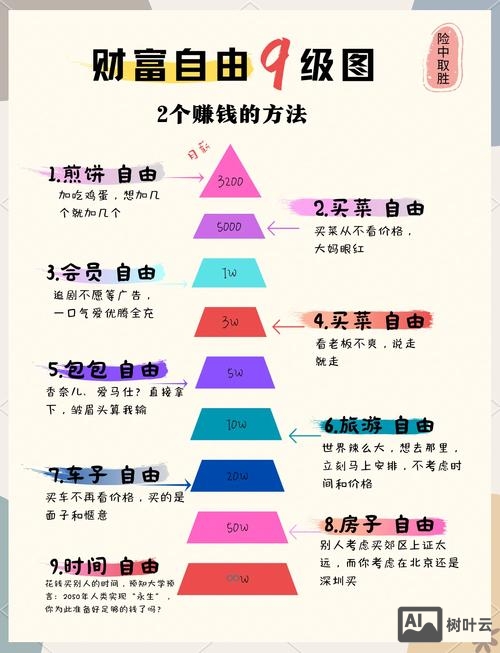 普通人如何自由财富