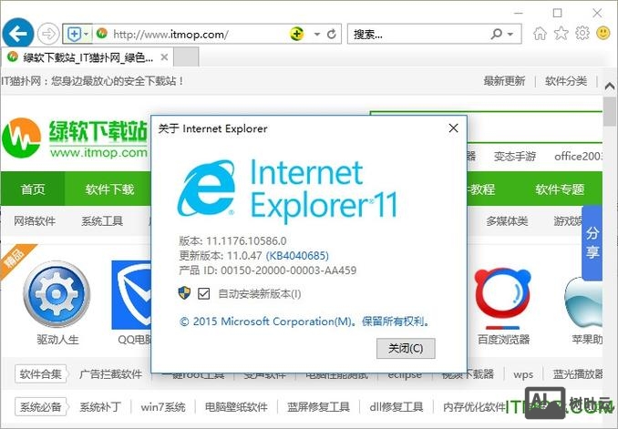 ie11命令栏