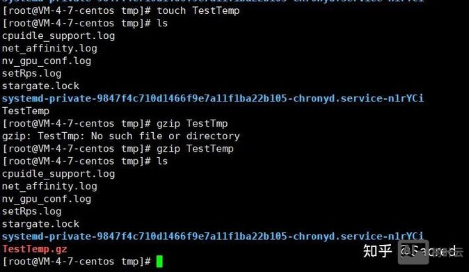 linux gzip压缩命令