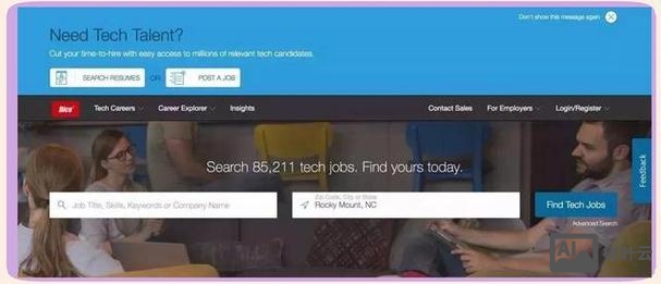 美国比较大的招聘网站