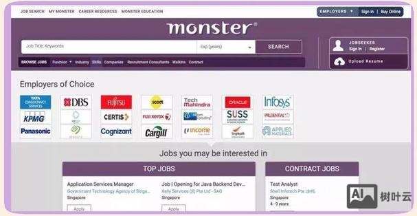 美国比较大的招聘网站