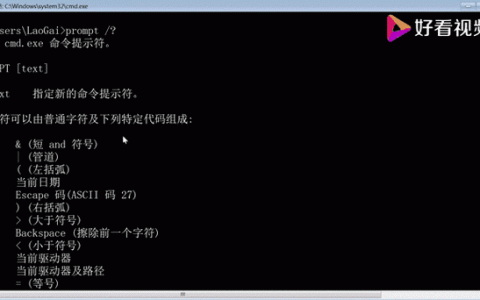 命令符运行bat，具体怎么操作？