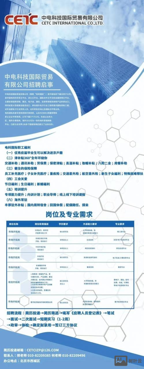 石家庄中电54所招聘