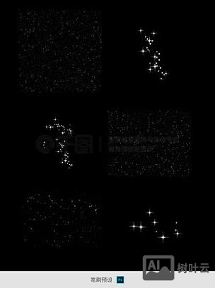 如何用ps制作发光星星