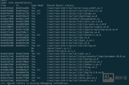 gdb core 调试命令
