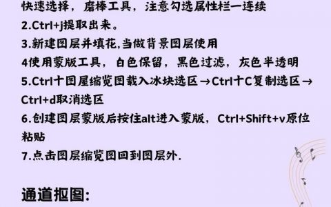 PS抠图难?新手必看技巧有哪些?