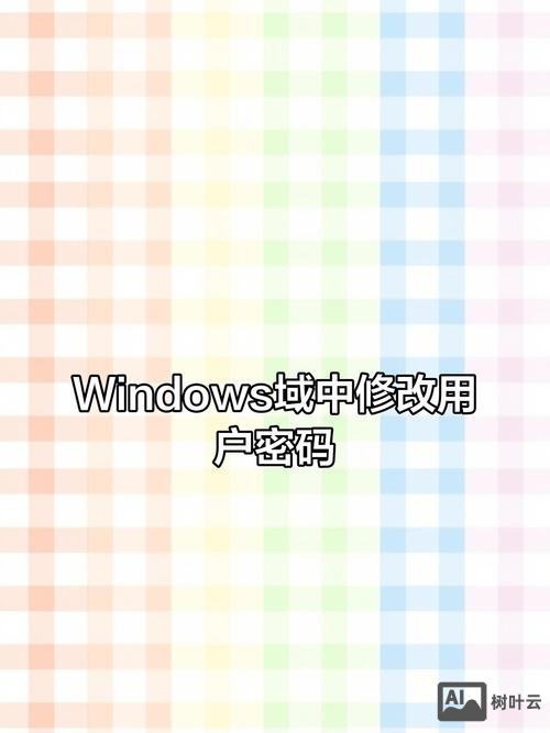 windows 修改密码 命令