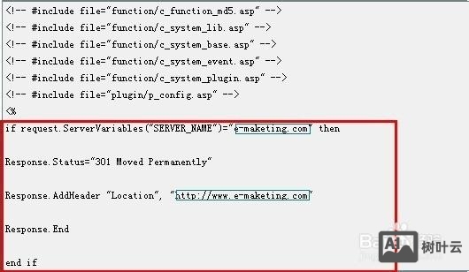 如何查看301重定向