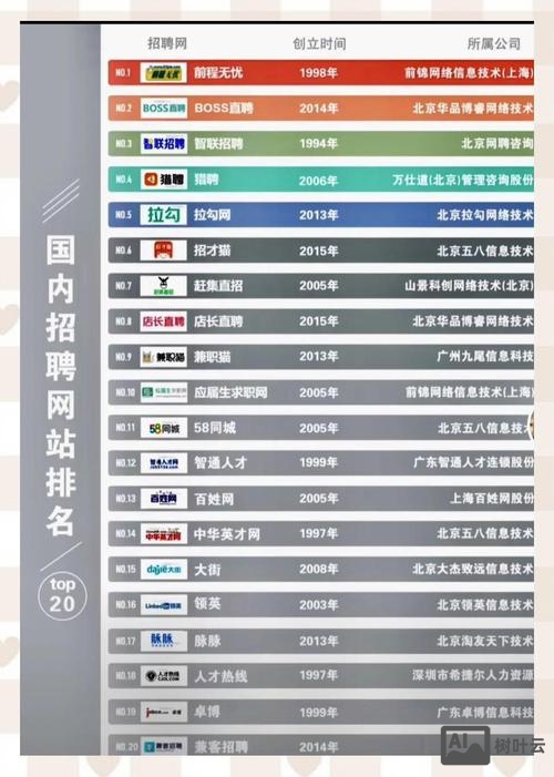 国内三大知名招聘网站