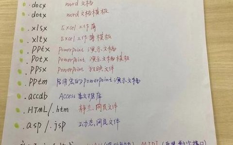 命令文件拓展名有哪些？