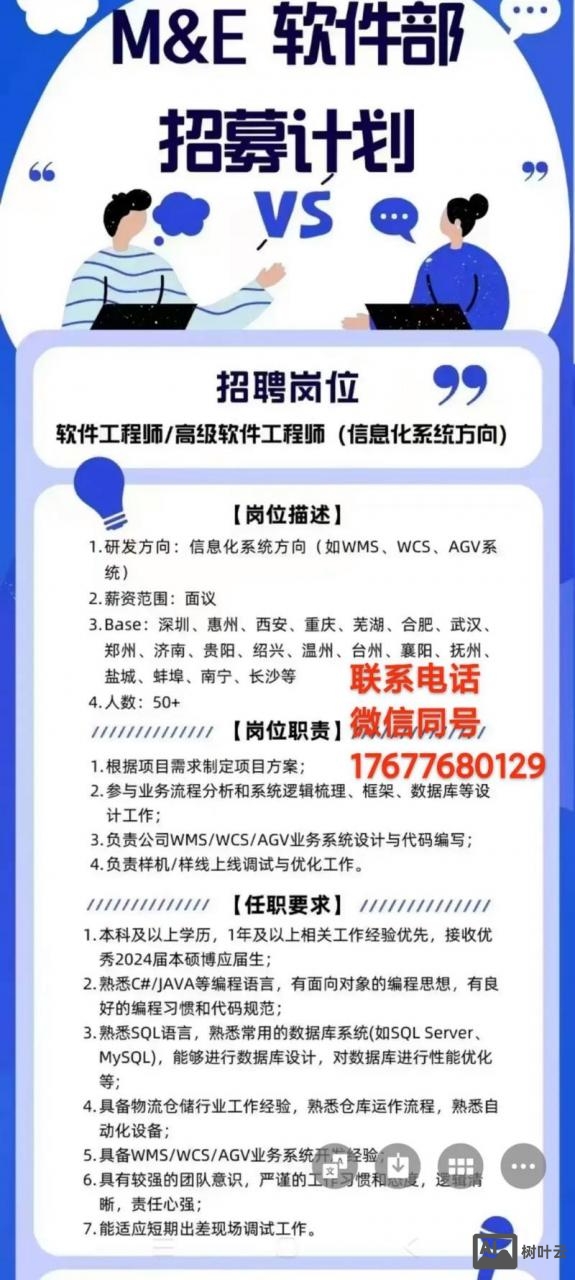 测试软件工程师招聘