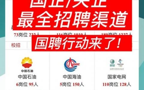 国内主流招聘网站有哪些?