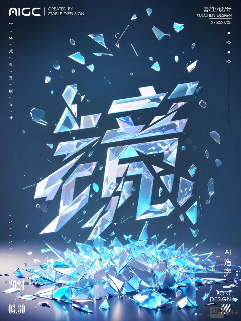 ai中如何设计字体