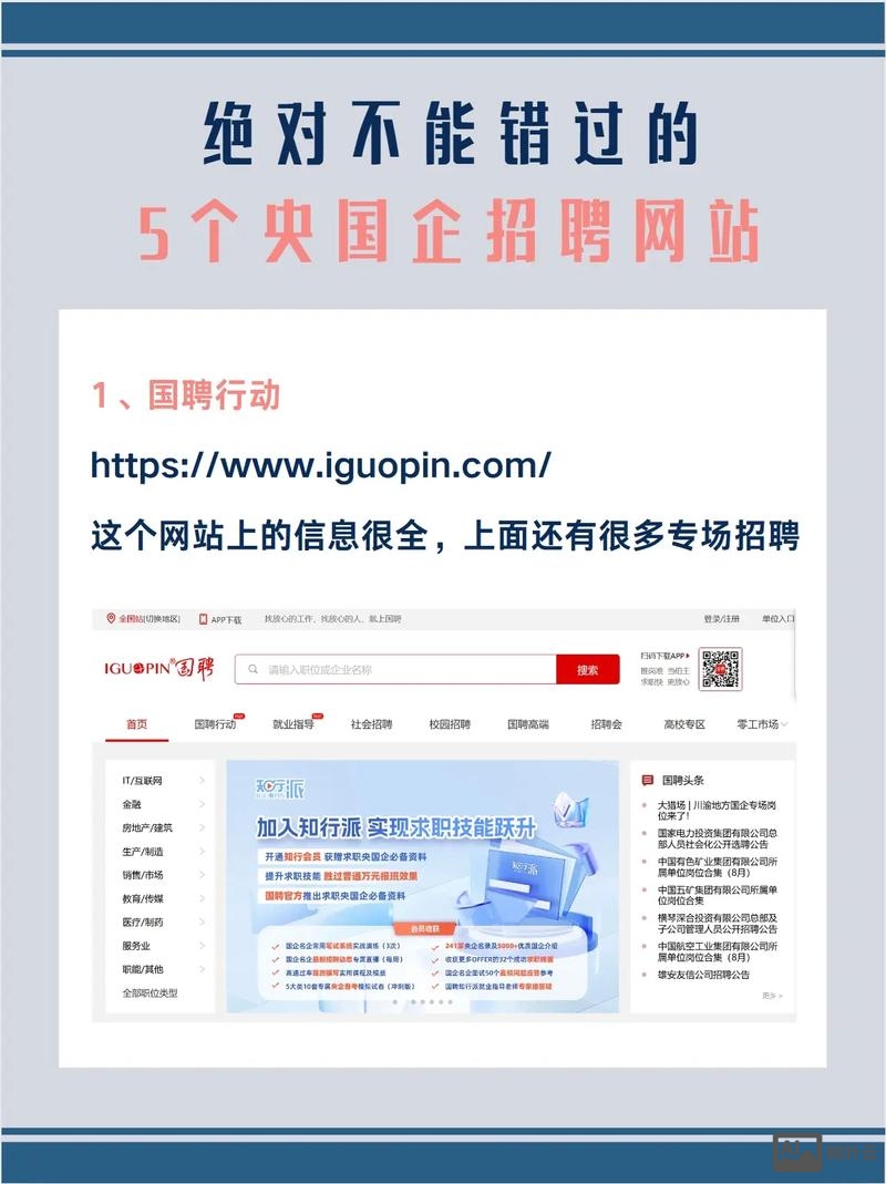 对比几个大型招聘网站