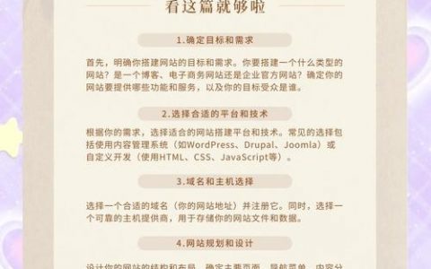 网站发布上线步骤有哪些?