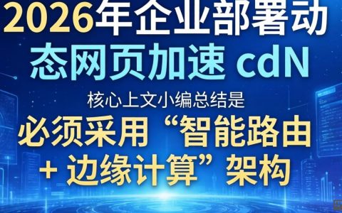 动态网页加速cdn是什么，动态网页加速cdn怎么配置