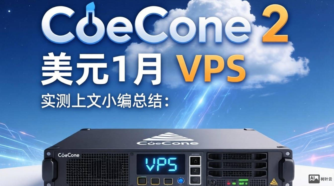 cloudconeVPS测评：2美元/月实测数据与性能表现