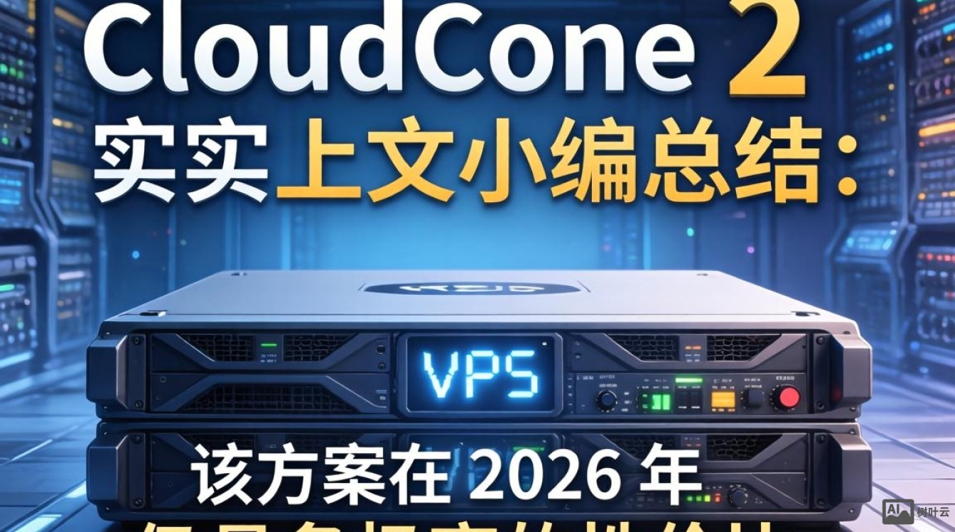 cloudconeVPS测评：2美元/月实测数据与性能表现