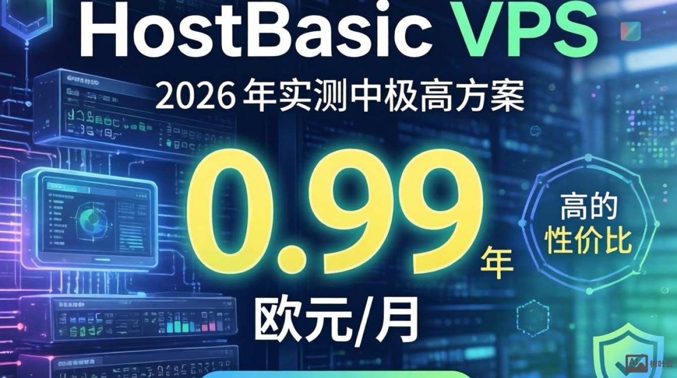 HostBasticVPS测评：高防实测，0.99欧/月方案性能数据
