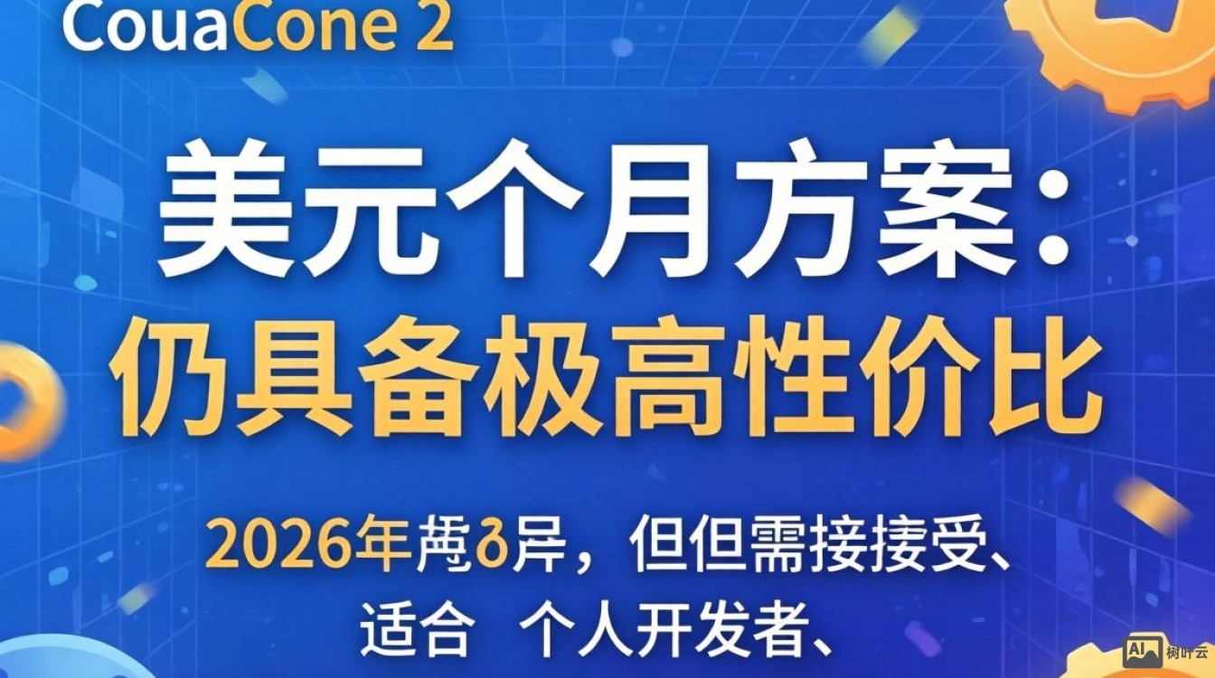 cloudconeVPS测评：2美元/月方案实测对比