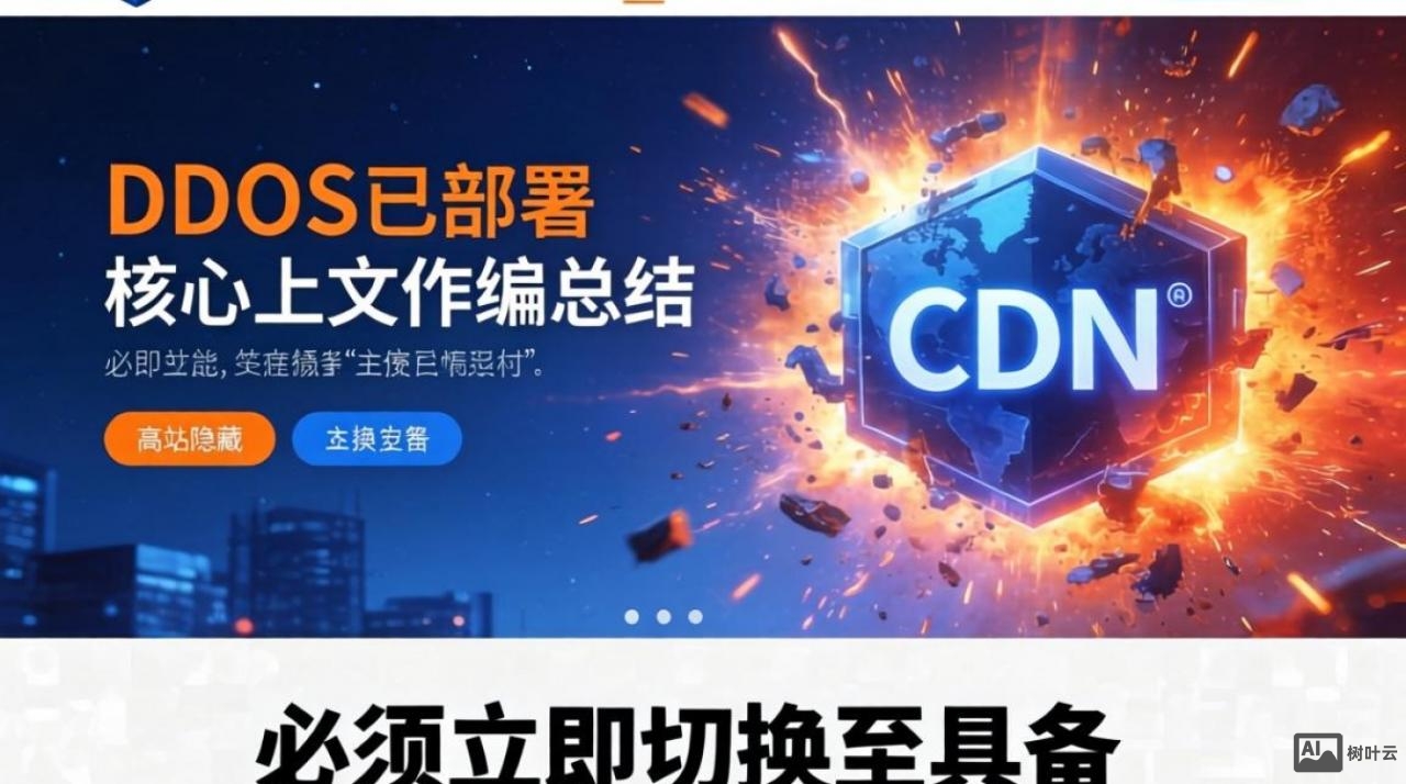 ddos带cdn的网站