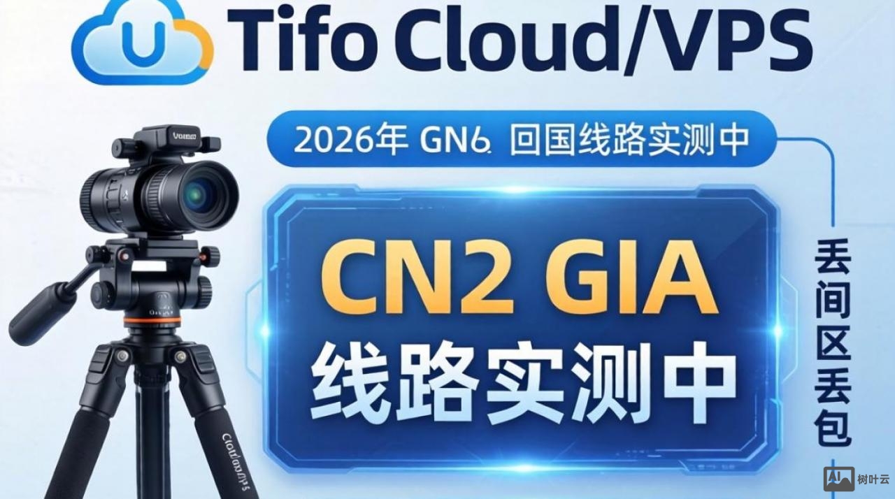 TripodCloudVPS测评：CN2 GIA实测表现
