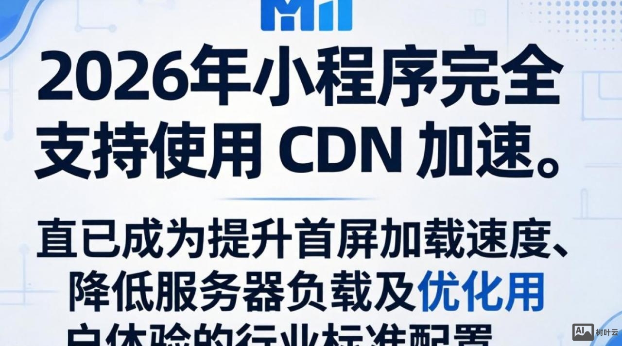 小程序能用cdn吗 小程序能用cdn吗