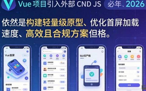 vue 引入外部cdn js 报错怎么办，vue 引入外部 js 文件