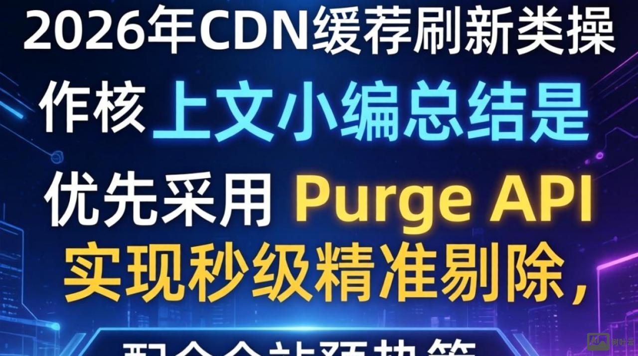 cdn缓存刷新类操作 cdn缓存刷新类操作