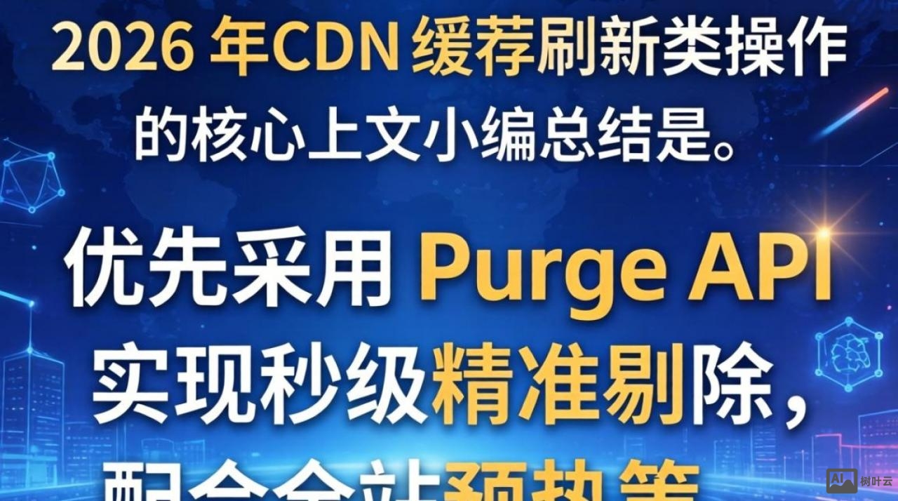 cdn缓存刷新类操作 cdn缓存刷新类操作