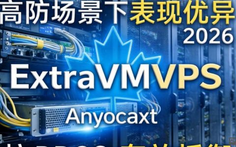 加拿大ExtraVMVPS测评，高防实测体验，加拿大VPS哪家防攻击强，加拿大高防VPS推荐