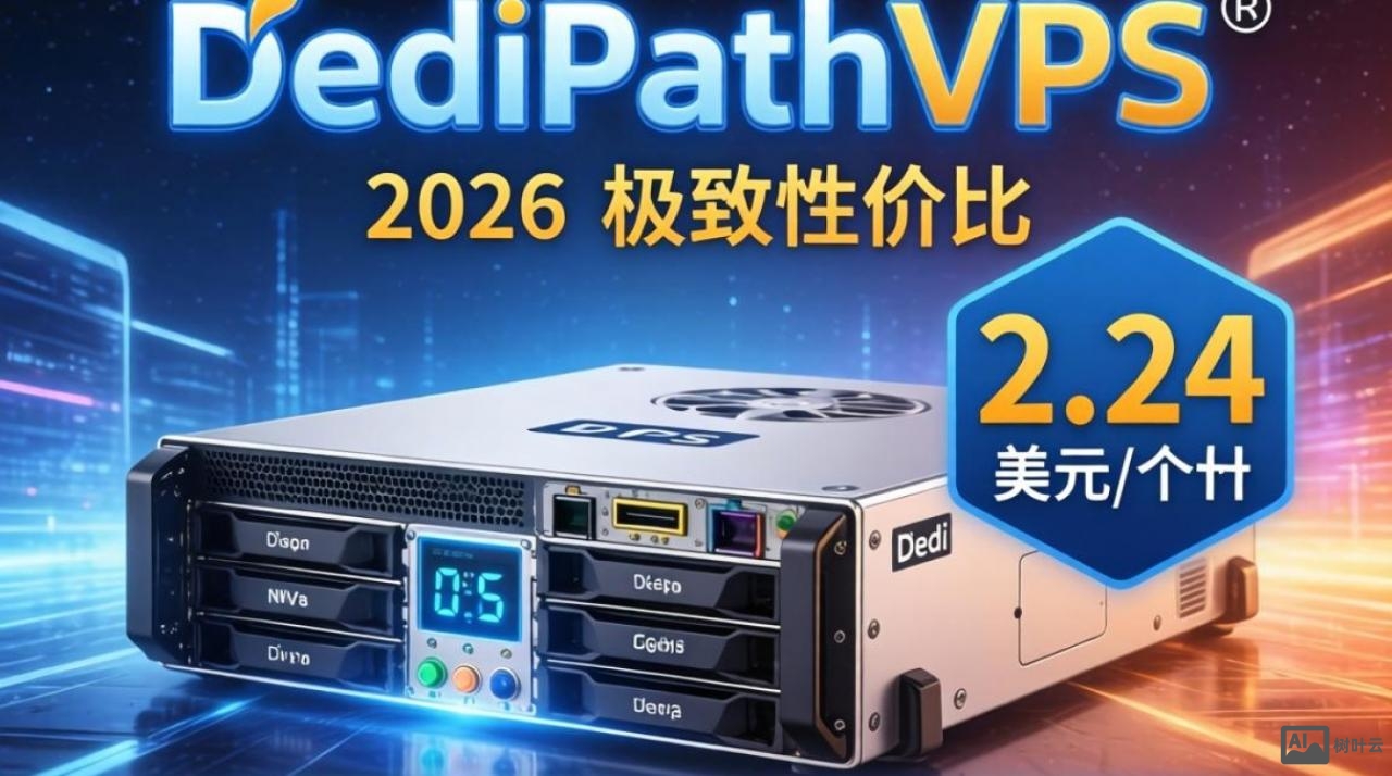 DediPathVPS测评：2.24美元/月实测数据与性能表现