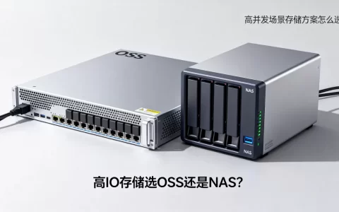 高IO存储选OSS还是NAS？高并发场景存储方案怎么选