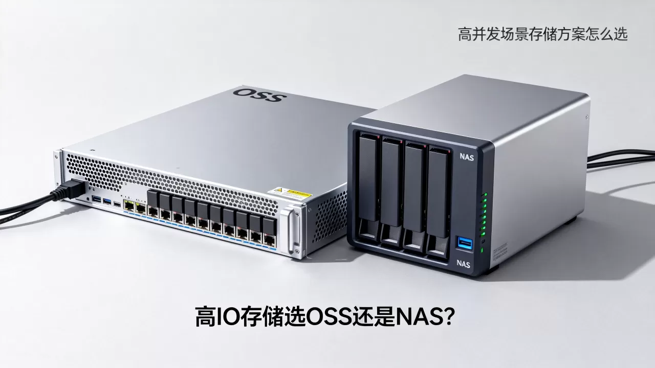 高IO存储选OSS还是NAS？高并发场景存储方案怎么选