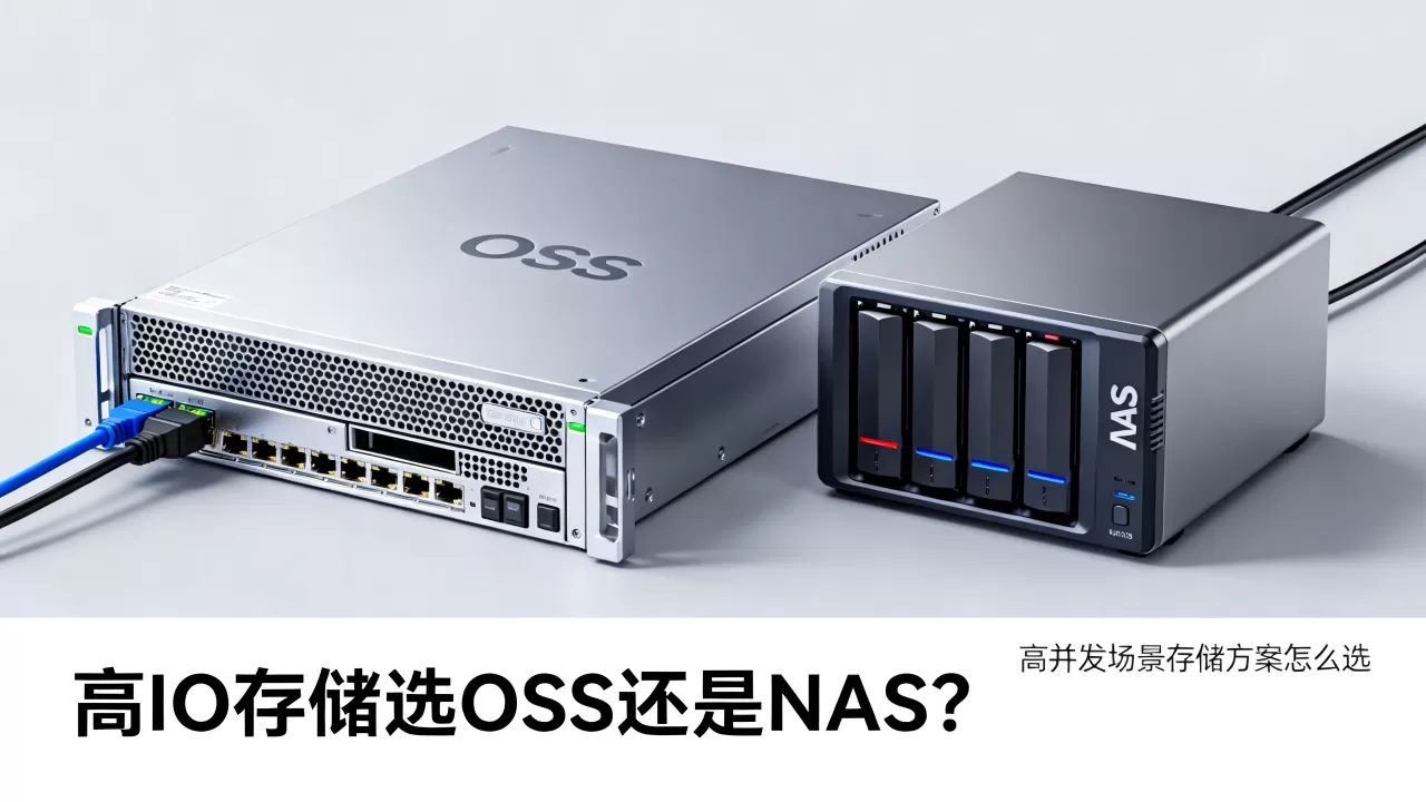 高IO存储选OSS还是NAS？高并发场景存储方案怎么选