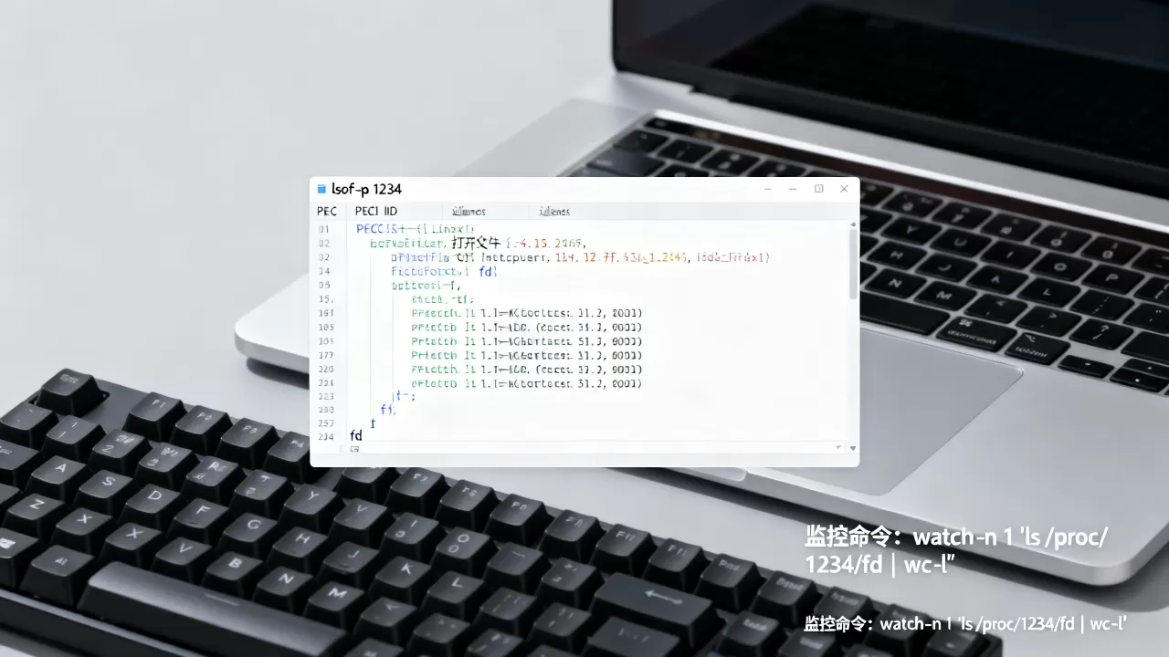 Linux进程打开文件数怎么查？如何监控进程打开文件数