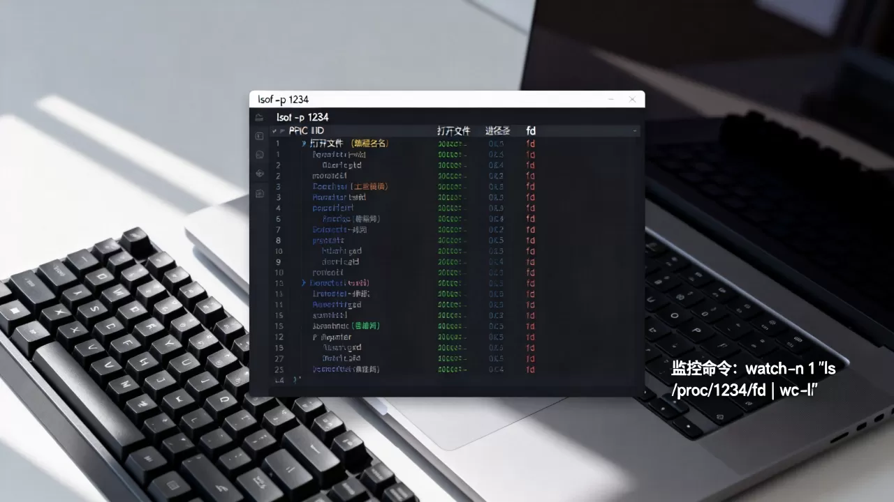 Linux进程打开文件数怎么查？如何监控进程打开文件数