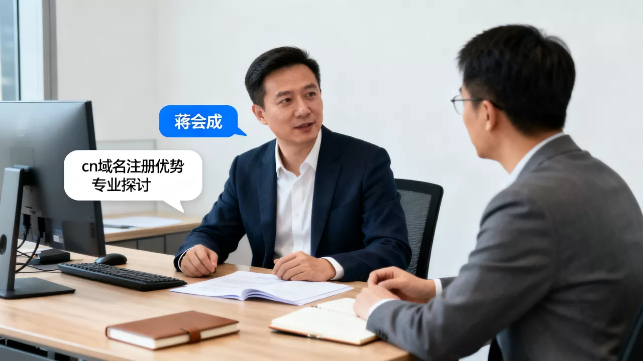跟蒋会成探讨cn域名注册,cn域名注册有什么优势 跟蒋会成探讨cn域名注册,cn域名注册有什么优势